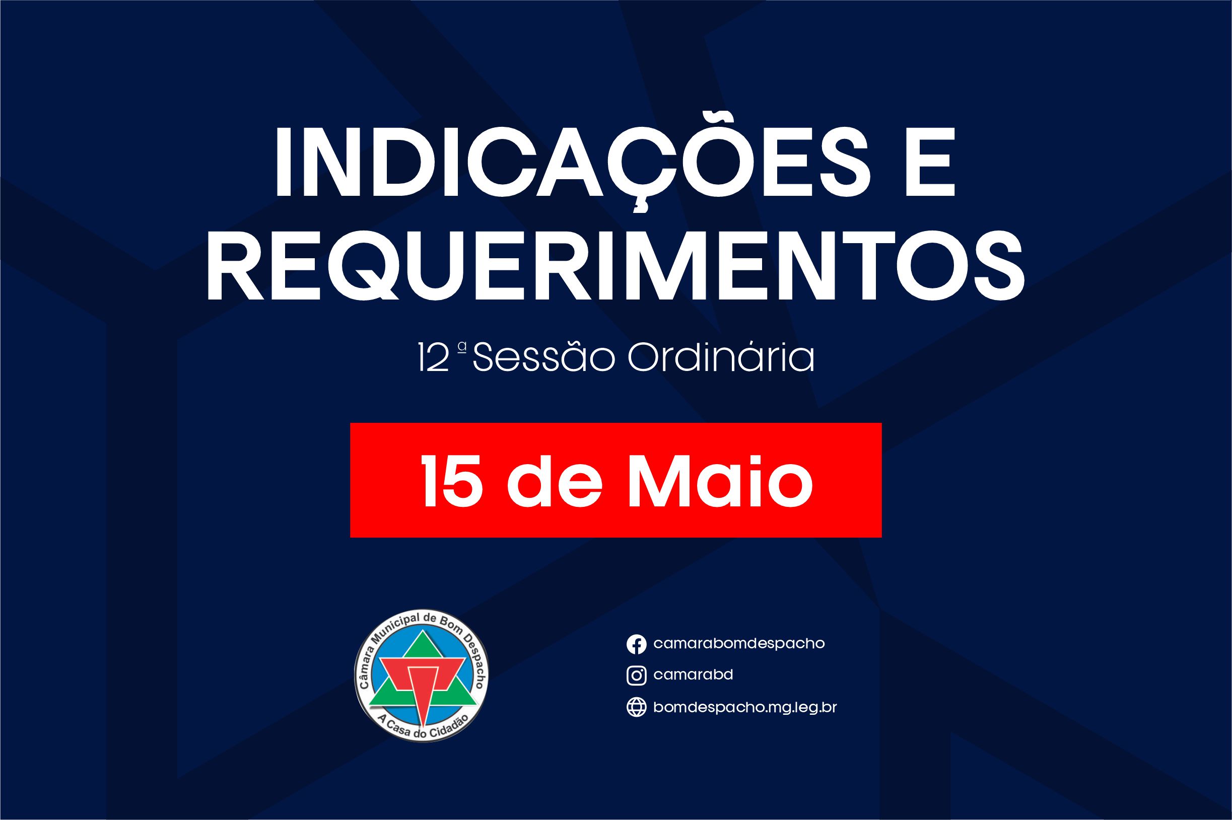 Fique por dentro das atividades do Legislativo Municipal.