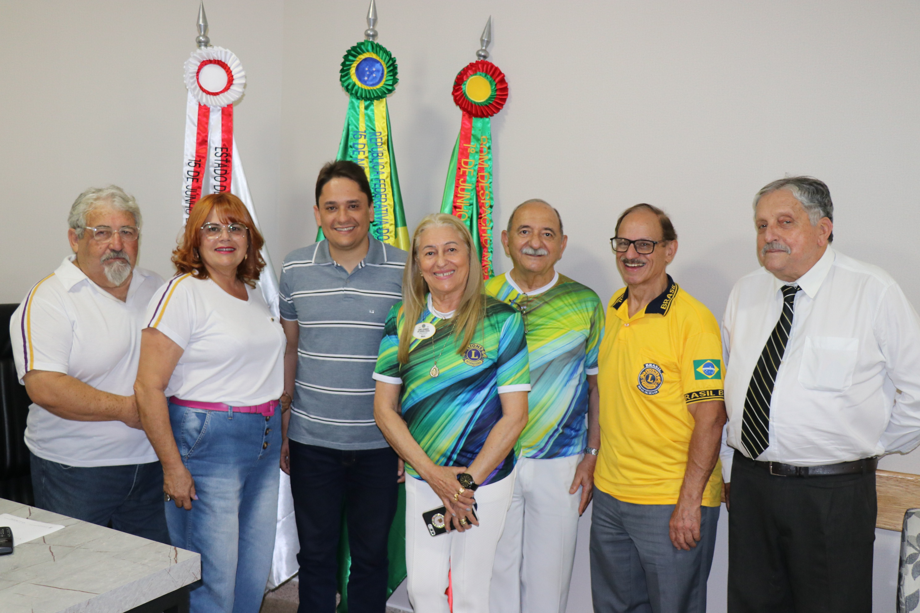 Governadora Distrital do Lions Clube visita Câmara Municipal. 