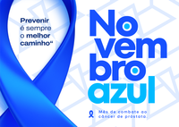 Novembro Azul: mês de combate ao câncer de próstata.