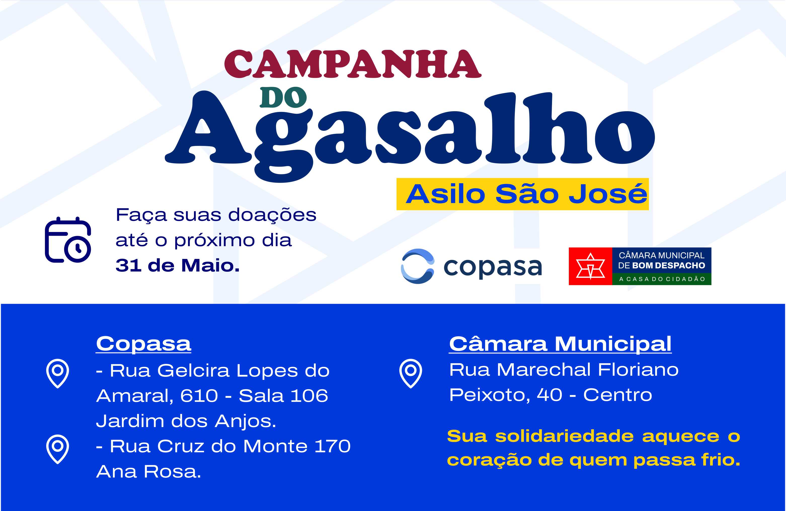 Participe e ajude o Asilo São José.